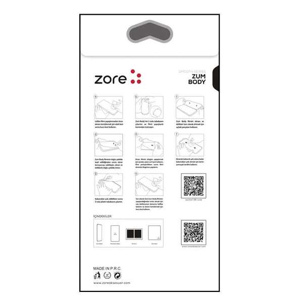 Apple iPhone 13 Pro Max - Arka Kasa Koruyucu Mat Zum Body Arka Koruyucu - 2