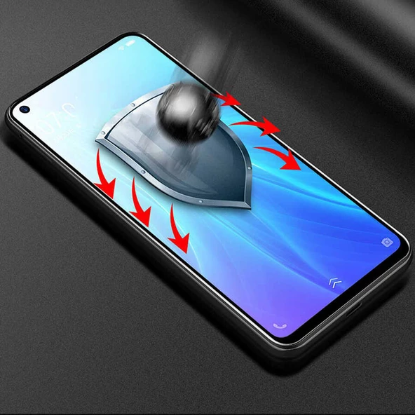 Oppo A74 4G - Ekran Koruyucu Mat Seramik Koruma - 2