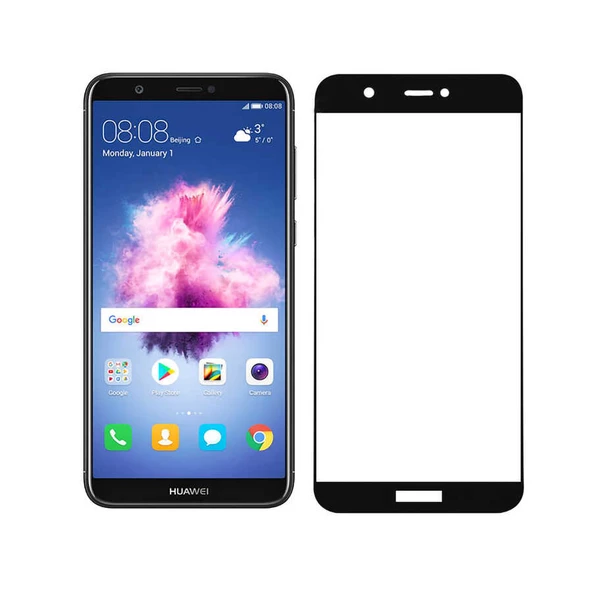 Huawei P Smart - Ekran Koruyucu Davin 5D Cam Koruma