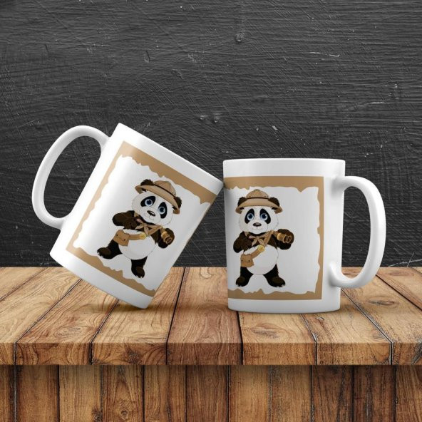 Panda Masa Lambası Panda Kupa Hediye Seti - 3