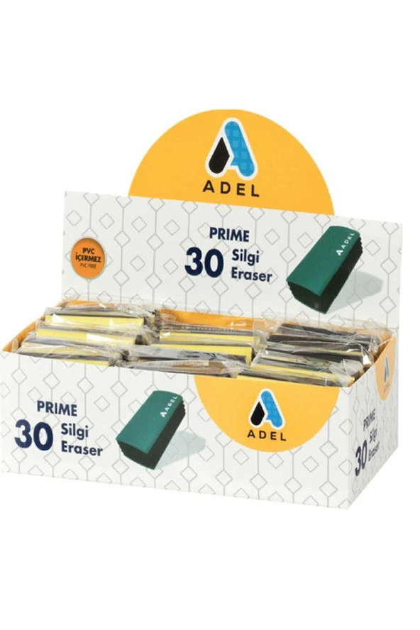 Adel Silgi Prime Klasik Renkler (30 Lu Paket)