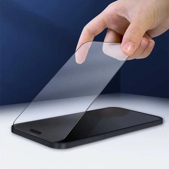 Apple iPhone 15 Pro Max - Ekran Koruyucu Davin Mat Seramik Koruma - 5