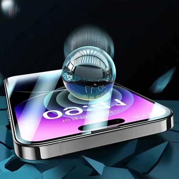 Apple iPhone 15 Pro - Ekran Koruyucu Davin Seramik Koruma - 4
