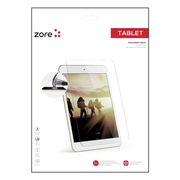 Samsung Galaxy Tab A 10.1 2016 P580 - Ekran Koruyucu Tablet Blue Nano Koruma