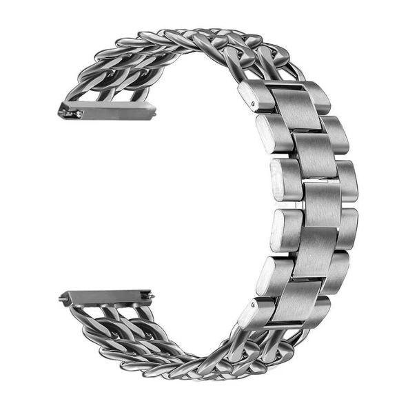 Samsung Gear S3 22mm - Kordon Metal Kordon KRD-17 - 5