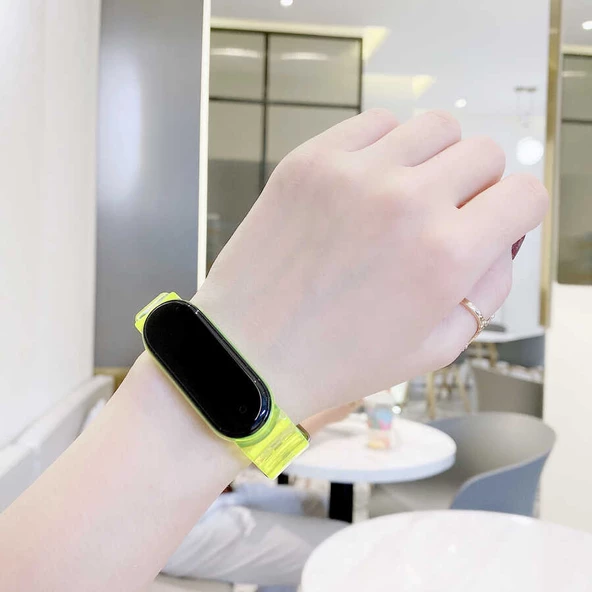 Xiaomi Mi Band 5 - Kordon Silikon Kordon KRD-27 - 5