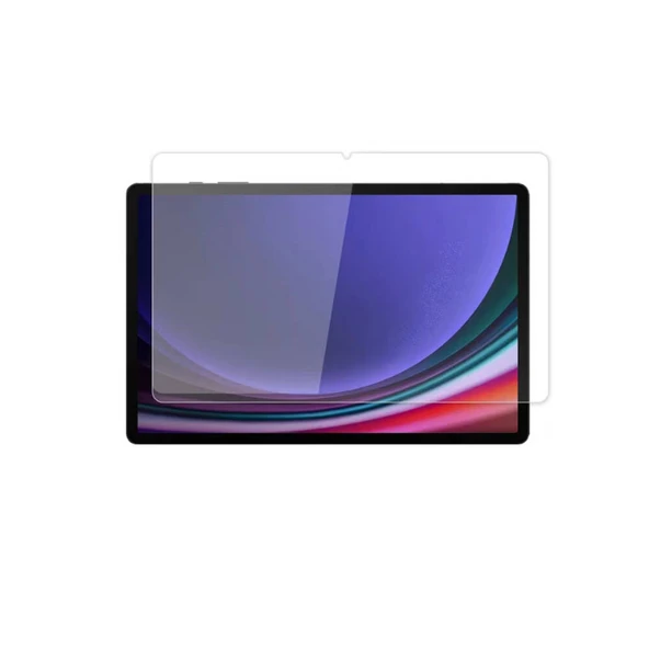 Samsung Galaxy Tab S9 FE Plus - Ekran Koruyucu Tablet Temperli Cam Koruma