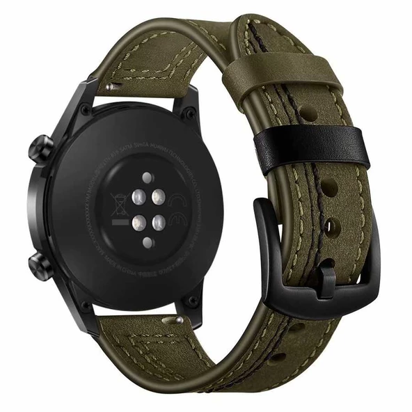 Samsung ​​Gear S2 20mm - Kordon Deri Kordon KRD-19