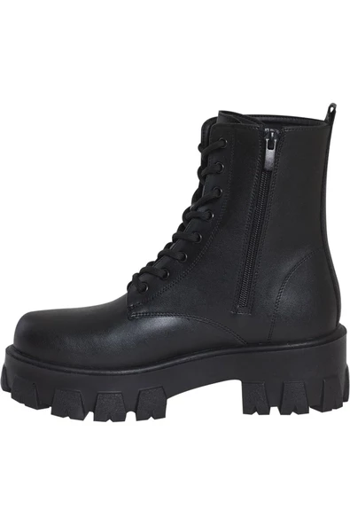 Catwalk Bağcıklı Bot Siyah Kadın - 3