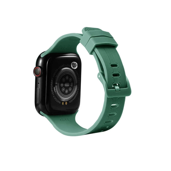 Apple Watch 38mm - Kordon Silikon Kordon KRD-23