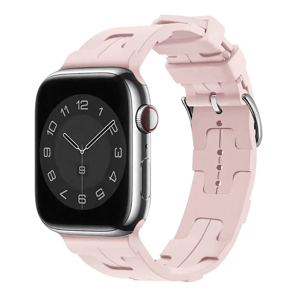 Apple Watch 44mm - Kordon Silikon Kordon KRD-92