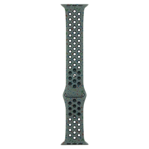 Apple Watch 42mm - Kordon Yeni Seri 2023 Silikon Strap Kayış KRD-02 - 4