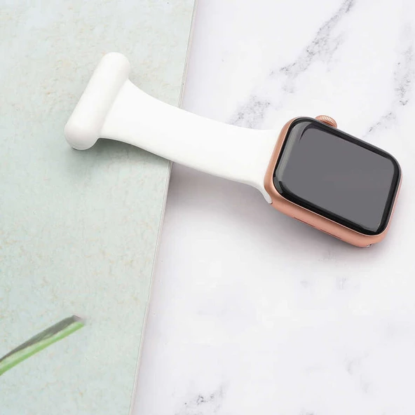 Apple Watch 42mm - Kordon Silikon Kordon KRD-44 - 5
