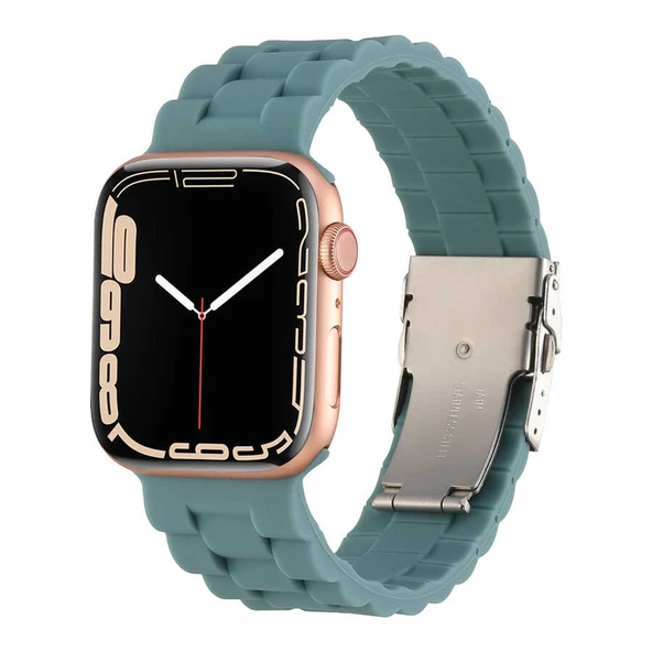 Apple Watch Ultra 49mm - Kordon Silikon Strap Kayış KRD-72