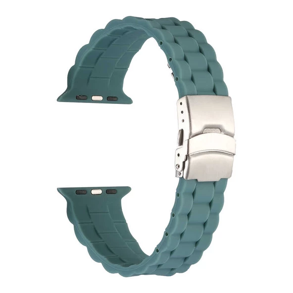 Apple Watch 44mm - Kordon Silikon Kordon KRD-72
