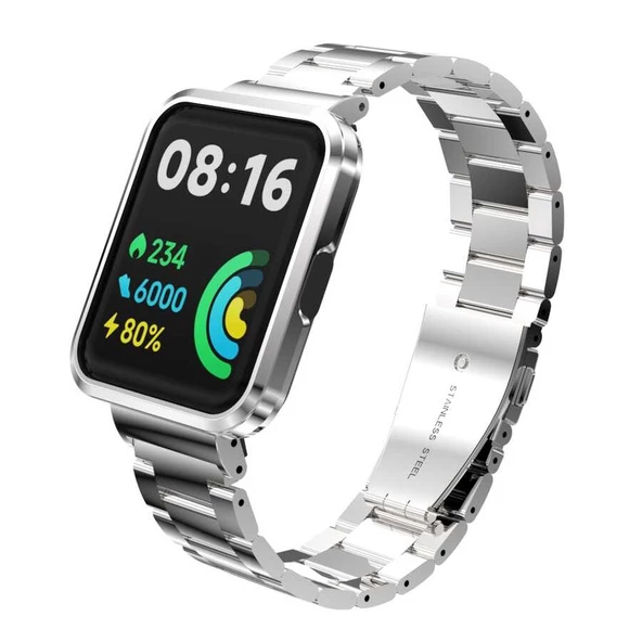 Xiaomi Redmi Watch 2 Lite - Kordon Metal Kordon KRD-60 - 3