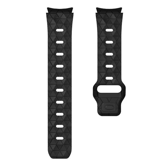 Samsung Watch 5 44mm 20mm - Kordon Futbol Desenli Spor Tasarımlı Silikon Kordon KRD-116 - 8