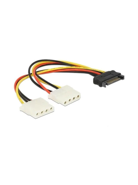 PrimeX PX-4829 Dişi Sata Power Molex 4 pin Güç Kablosu, Dişi Sata Molex Çevirici, Dişi Sata Power Çevirici kablo - 4
