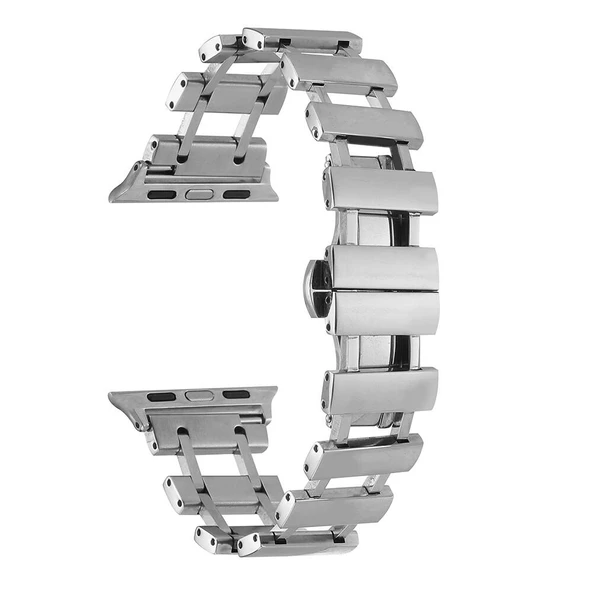 Apple Watch 7 41mm - Kordon Metal Kordon KRD-96 - 5