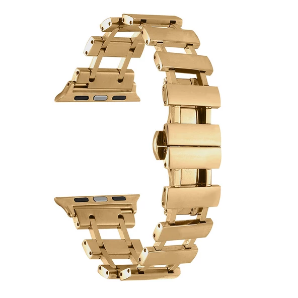 Apple Watch 7 41mm - Kordon Metal Kordon KRD-96 - 7