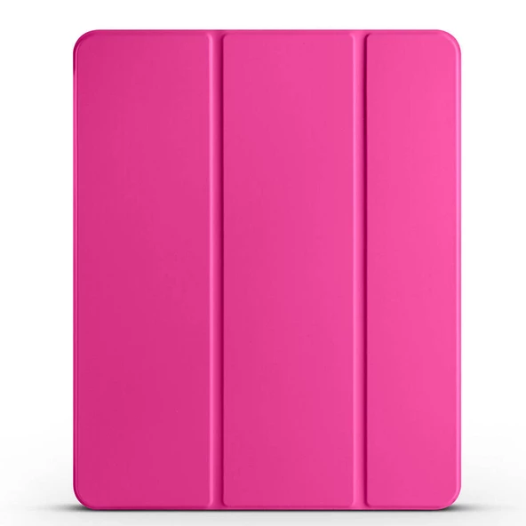 Apple iPad Air 11 2024 - Tablet Kılıfı Smart Cover Kalem Bölmeli Standlı 1-1 Kılıf