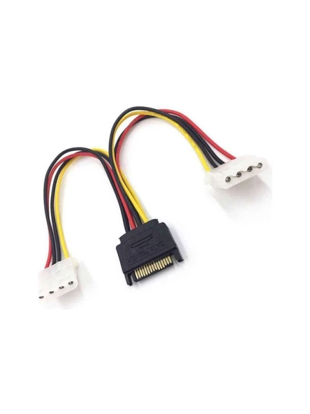PrimeX PX-4829 Dişi Sata Power Molex 4 pin Güç Kablosu, Dişi Sata Molex Çevirici, Dişi Sata Power Çevirici kablo - 2