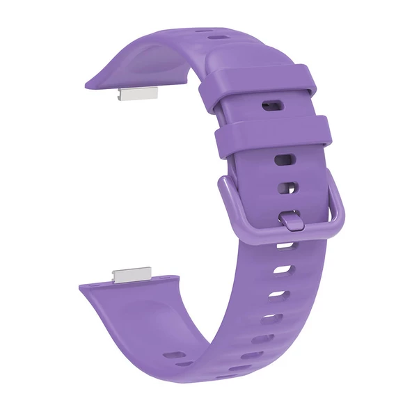 Huawei Watch Fit 3 - Kordon Band Serisi Klasik Kordon Silikon Strap Kayış - 4