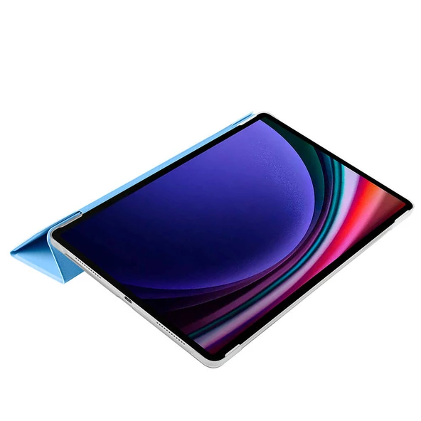 Samsung Galaxy Tab S9 - Tablet Kılıfı Smart Cover Standlı 1-1 Kılıf - 3