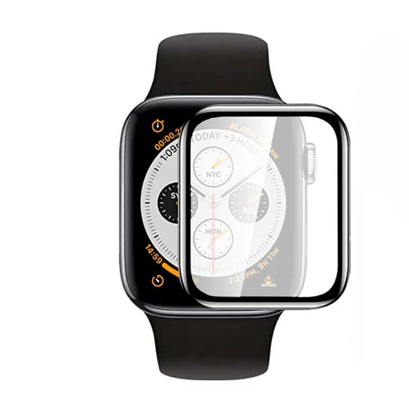 Apple Watch 7 41mm - Ekran Koruyucu Mat Eko PMMA Pet Saat Ekran Koruyucu