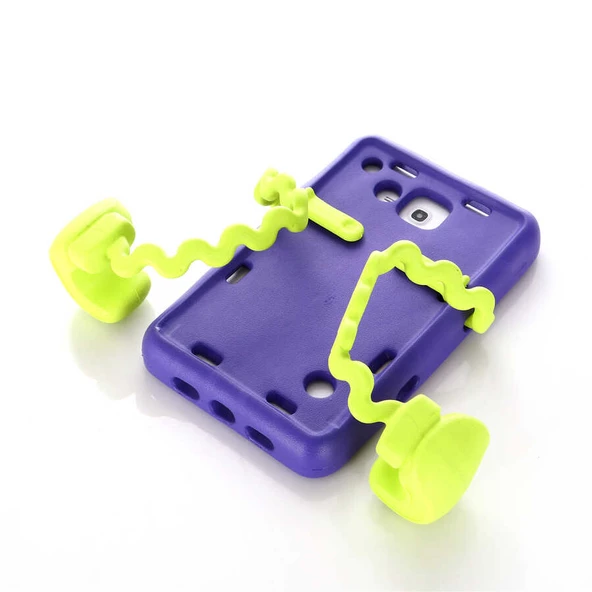 Samsung Galaxy Tab 4 7.0 T230 - Tablet Kılıfı Çocuklar için Eva Boxer Tablet Silikon Kılıf - Resim 2