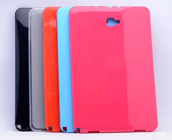 Samsung Galaxy Tab A 10.1 2016 P580 - Tablet Kılıfı Süper Silikon Kapak - 4