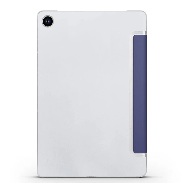 Samsung Galaxy Tab A9 Plus - Tablet Kılıfı Smart Cover Standlı 1-1 Kılıf - 7