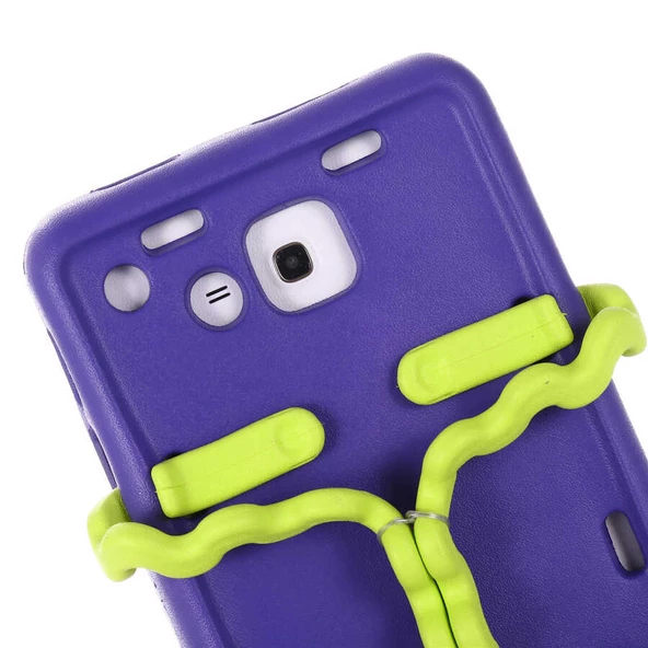 Samsung Galaxy Tab 4 7.0 T230 - Tablet Kılıfı Çocuklar için Eva Boxer Tablet Silikon Kılıf - Resim 6