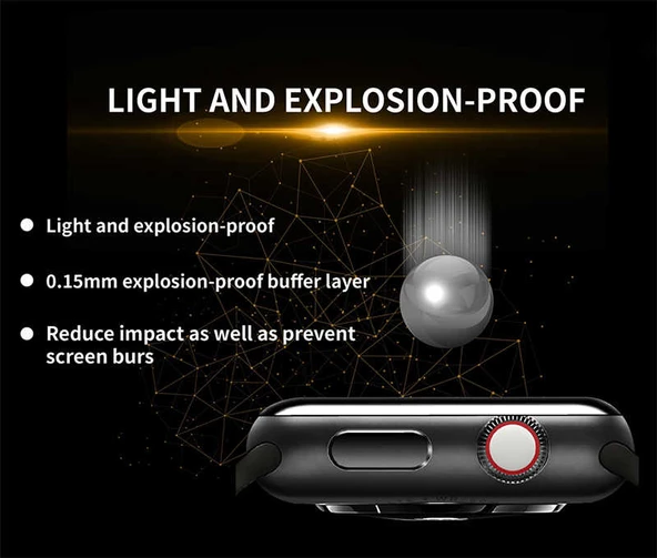 Apple Watch 42mm - Ekran Koruyucu iBody Koruyucu - 6