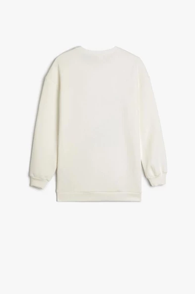 Koton Kız Çocuk Sweatshirt Looney Tunes Baskılı Lisanslı Uzun Kollu Bisiklet Yaka Şardonlu - 2