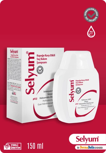 Dermadolin Selyum Kepeğe Karşı Şampuan 150 ml