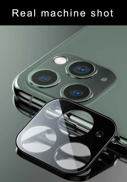 Apple iPhone 11 Pro - Metal Kamera Koruyucu CP-02 - 3