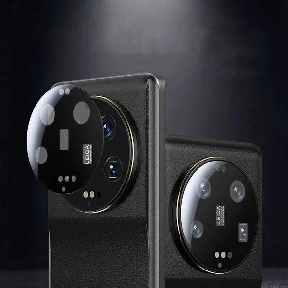 Xiaomi Mi 13 Ultra - Kamera Lens Koruyucu 3D Kamera Camı - 4
