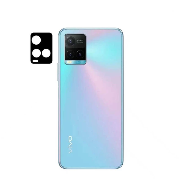 Vivo Y33S - Kamera Lens Koruyucu 3D Kamera Camı