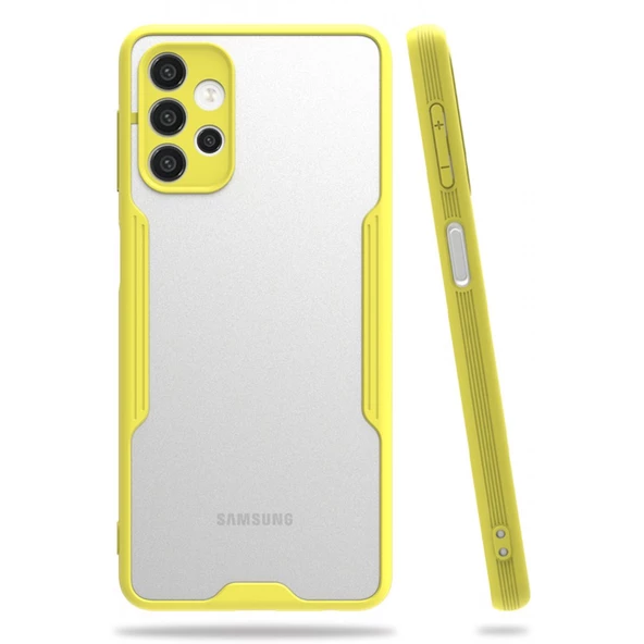 Samsung Galaxy A72 Kılıf Platin Matte Silikon Arka Kapak - 5