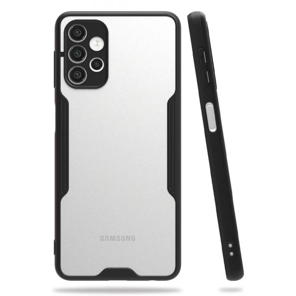 Samsung Galaxy A72 Kılıf Platin Matte Silikon Arka Kapak - 6
