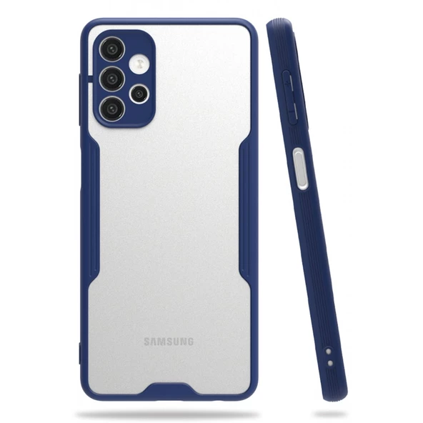 Samsung Galaxy A72 Kılıf Platin Matte Silikon Arka Kapak - 9