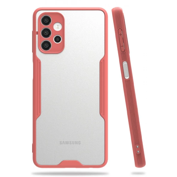 Samsung Galaxy A72 Kılıf Platin Matte Silikon Arka Kapak - 3