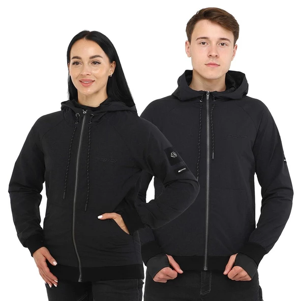 SCOYCO ST04 SİYAH RENK MOTOSİKLET RÜZGARLIK - 4