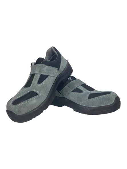 ÇARIK SÜET YAZLIK ÇELİK BURUNLU İŞ AYAKKABISI 40 NO - Resim 3