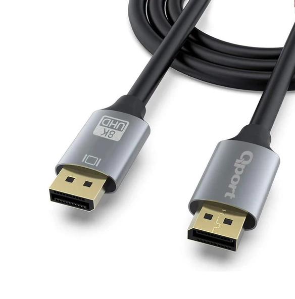 Qport Q-DP34 3m Displayport 1,4V kablo - 2