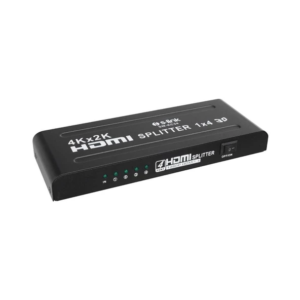 S-link SW-KC34 4 Port 4K*2K HDMI Splitter, 4Port HDMI Splitter