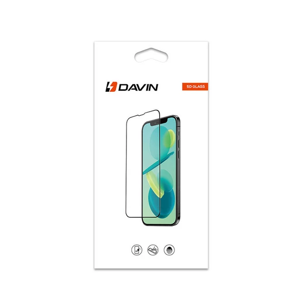 Xiaomi Redmi Note 11E - Ekran Koruyucu Davin 5D Cam Ekran Koruyucu