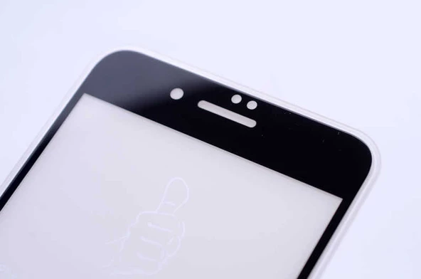 Apple iPhone 8 Plus - Ekran Koruyucu 5D Temperli Cam Koruma - Resim 2