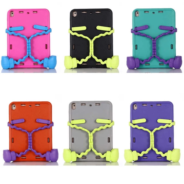 Apple iPad 10.2 2021 (9.Nesil) - Tablet Kılıfı Çocuklar için Eva Boxer Tablet Silikon Kılıf - Resim 4